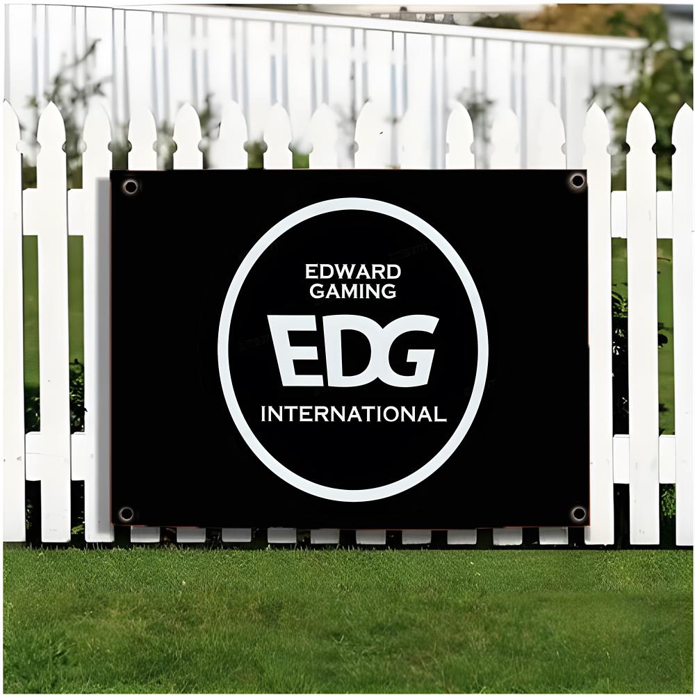 Esports Gaming Club - e스포츠 클럽 E-Edward Gaming Flags Edgeless