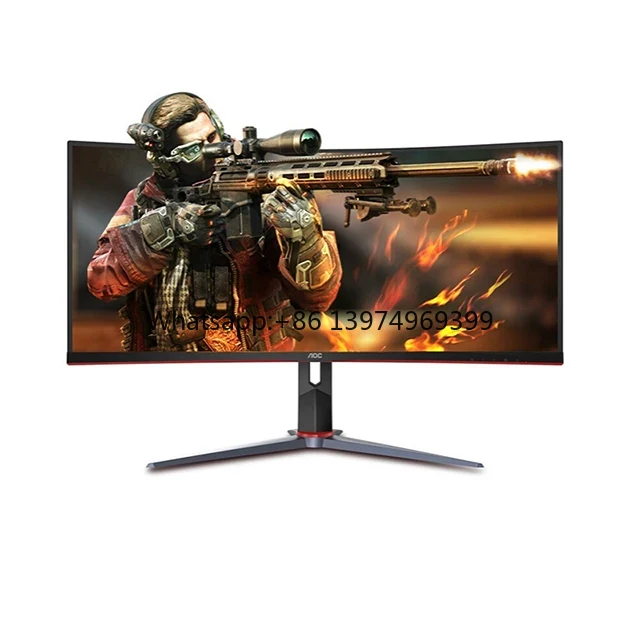 AOC CU34G2X 34인치 준4K 피쉬 스크린 14 - Gaming Monitor Curved 리뷰 및 가격
