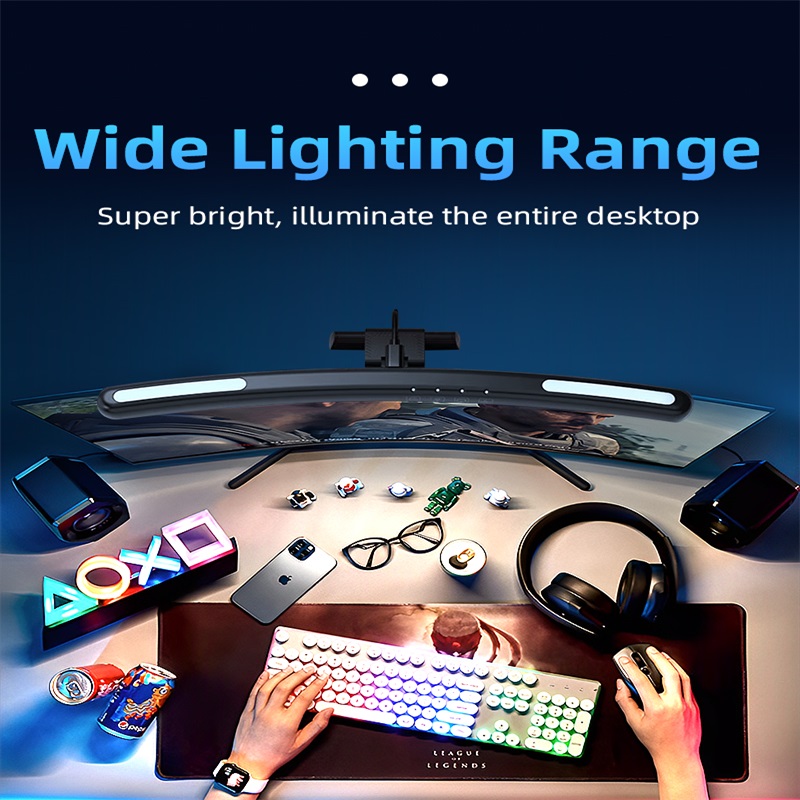 곡선 LED 모니터 라이트 바 Rgb 컴퓨터 화면 램프 - Gaming Monitor Curved 리뷰 및 가격