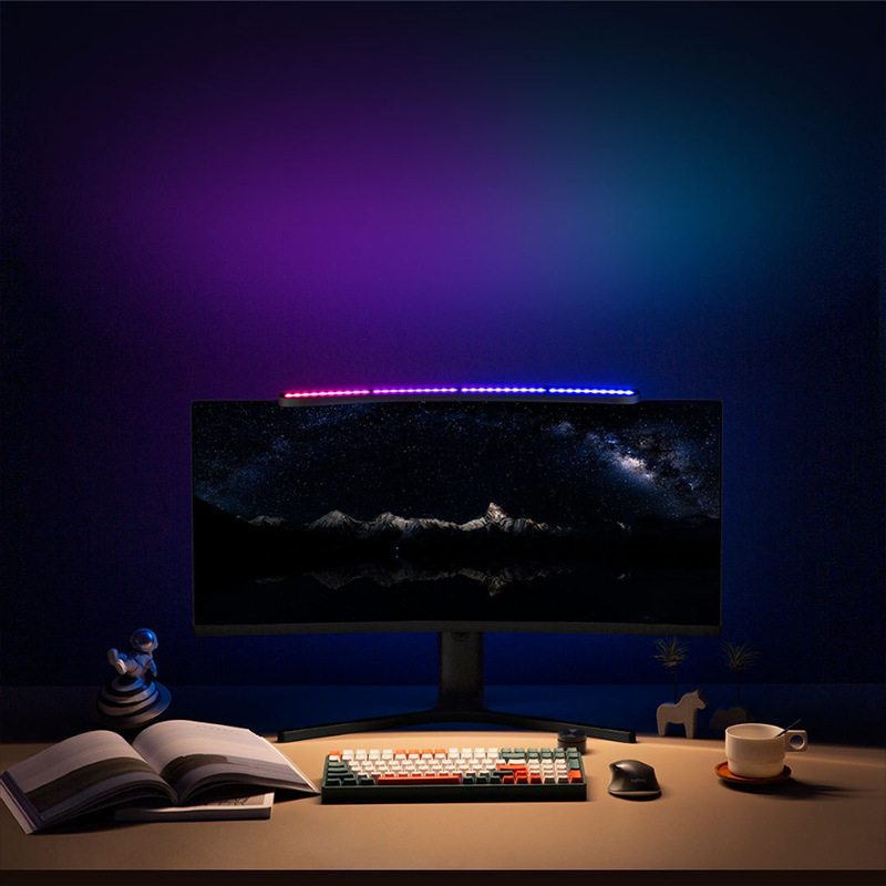 확장형 곡선 모니터 라이트 바: RGB 사운드 반응형, - Gaming Monitor Curved 리뷰 및 가격