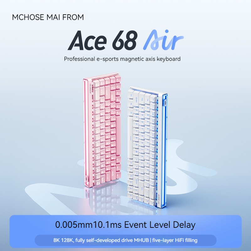 Mchose Ace68 에어 마그네틱 축 기계식 키보드 - Esports Gamers 리뷰 및 가격
