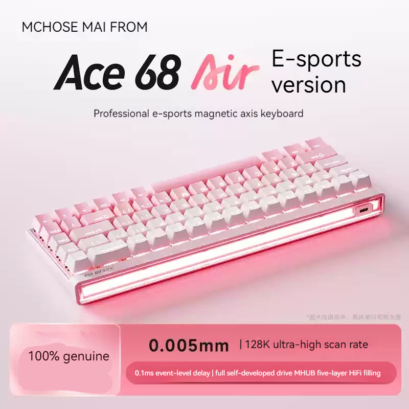 Mchose Ace68 에어 마그네틱 축 기계식 키보드 - Esports Gamers 리뷰 및 가격